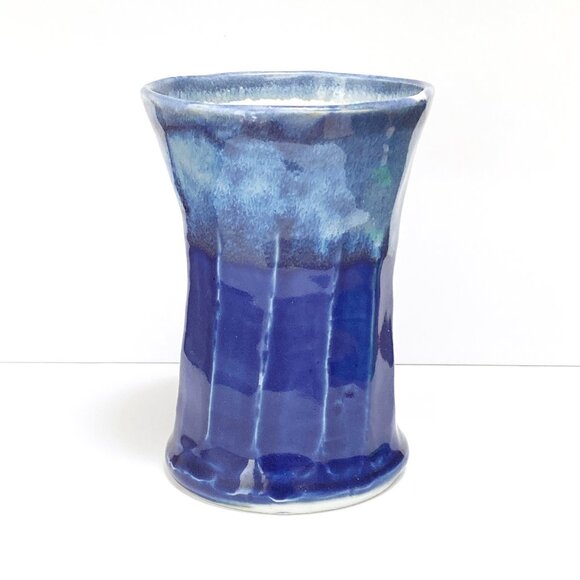 Adorable Little Studio Pottery Mug in Shades of Blue - Coffee Mug - Tea Mug - Picture 4 of 7